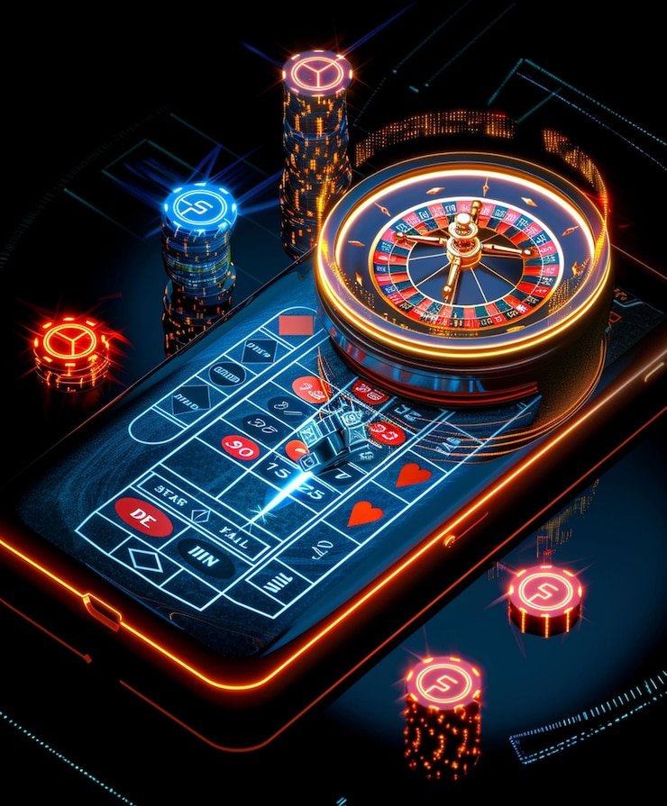 Tampilan studio live game show dengan host dan interface permainan di bataraslot